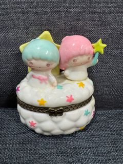 Little twins star 雙子星陶瓷首飾盒飾物盒日本正版64173909459715110
