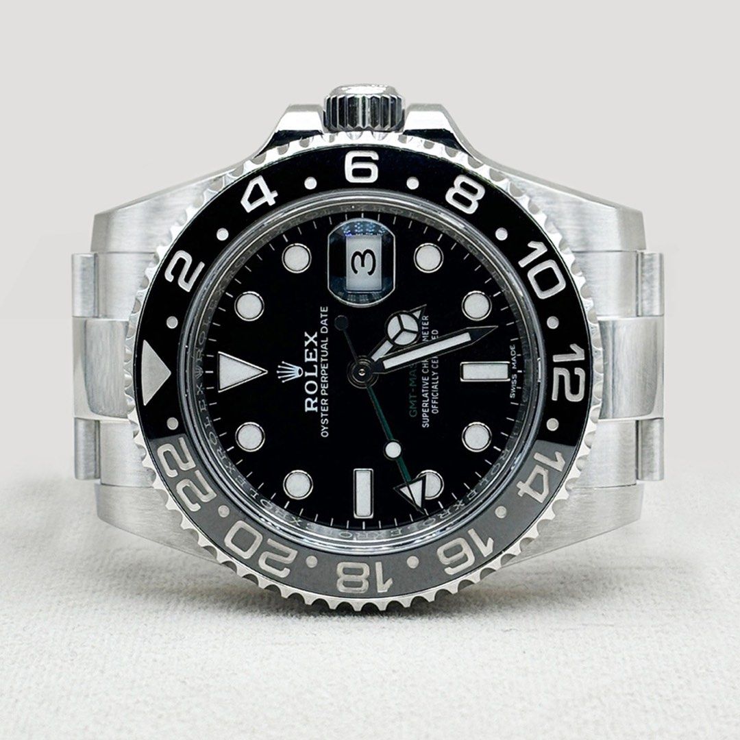 LNIB 2019 Rolex GMT Master II Black 40mm 116710LN 116710 Luxury