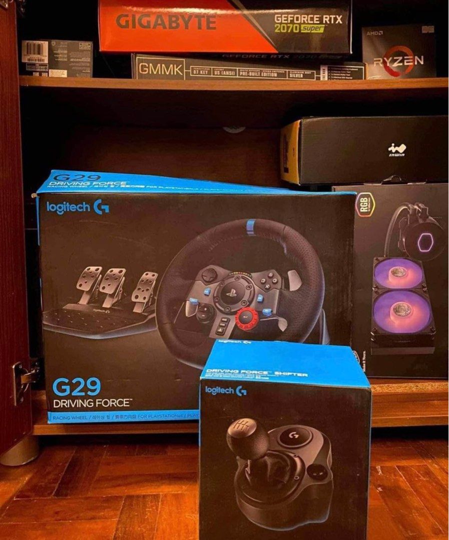 Logitech G29 with shifter, Video Gaming, Gaming Accessories