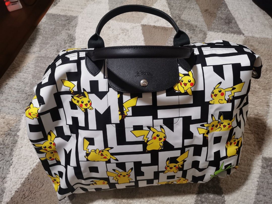 Sac longchamp top pikachu
