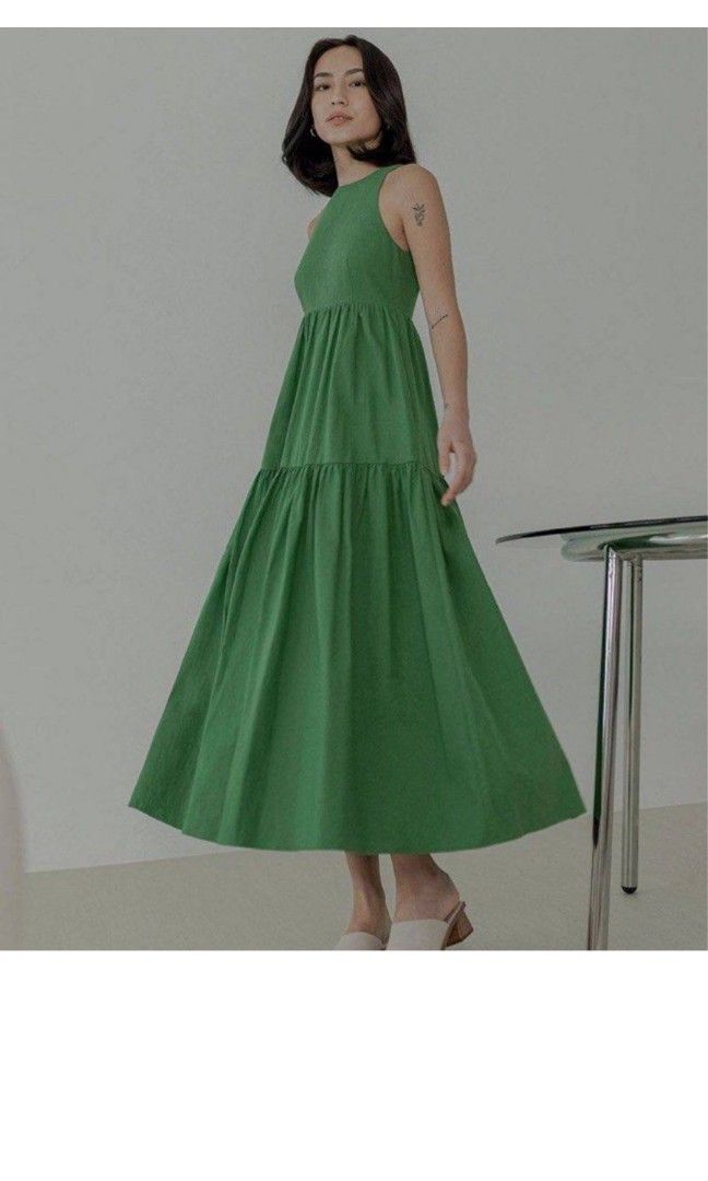 Meadow green sale bridesmaid dresses