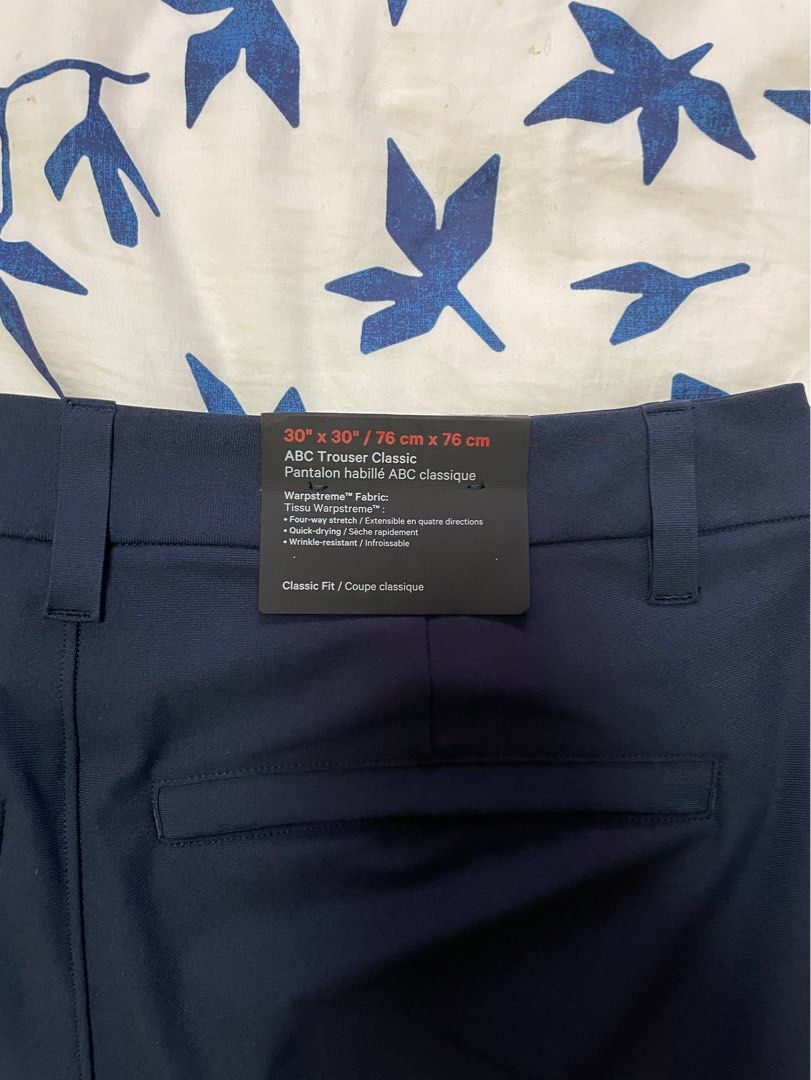 Lululemon Abc Classic-fit Pants 30 Warpstreme In True Navy | ModeSens