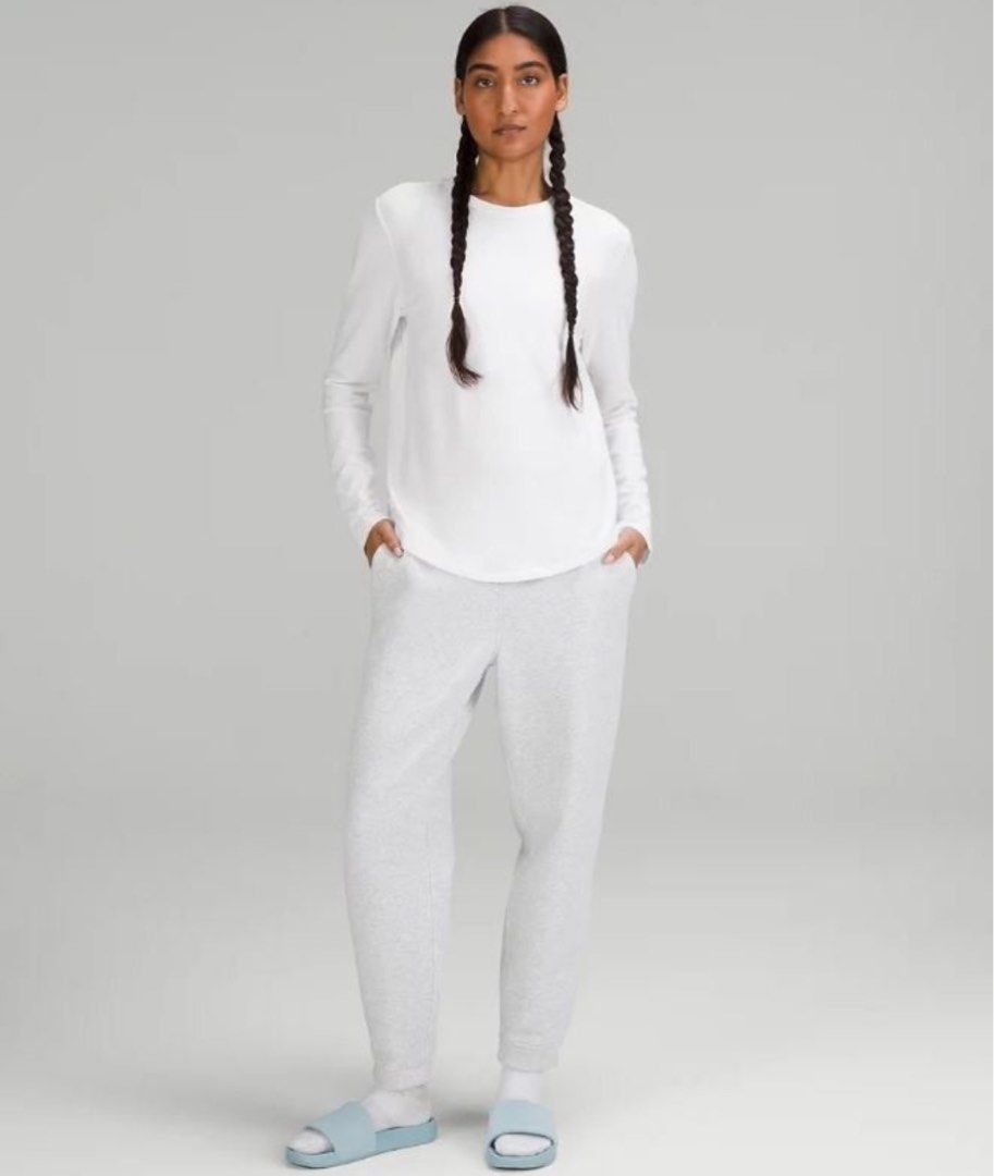 Lululemon Free To Be Serene Long Line Bra Size 4 White - $70 - From Ava