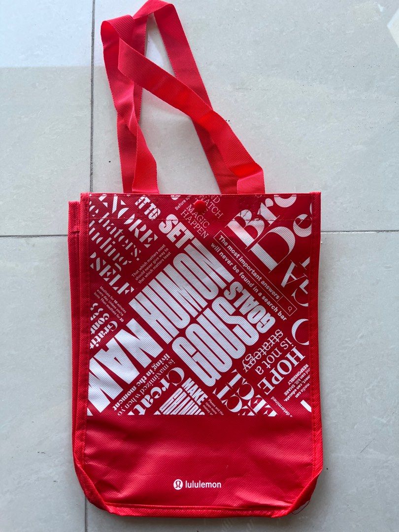 Lululemon reusable tote clearance