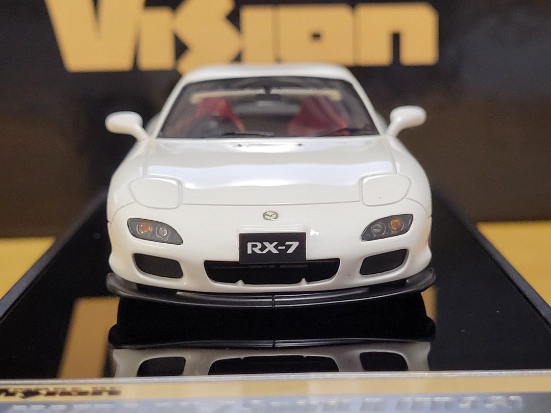 Make Up Vision 1/43 Mazda RX-7 Spirit R Type A Pure White, 興趣及 