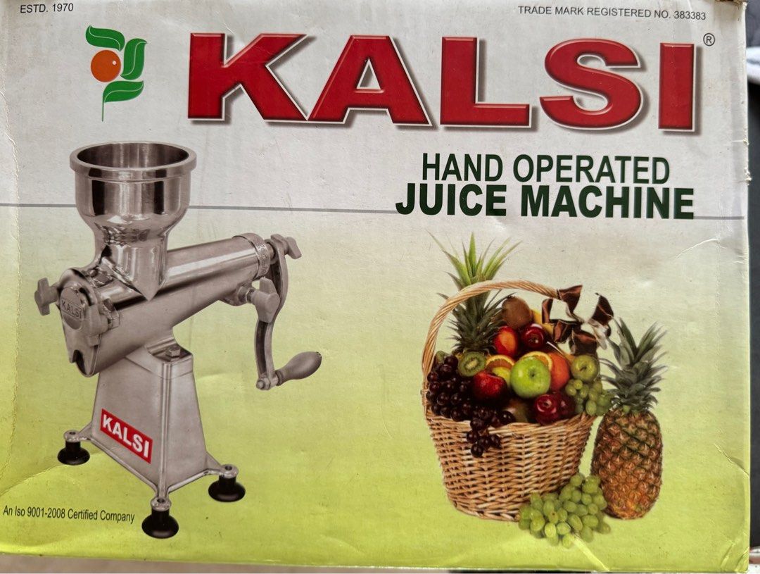 Manual cold press juicer shop