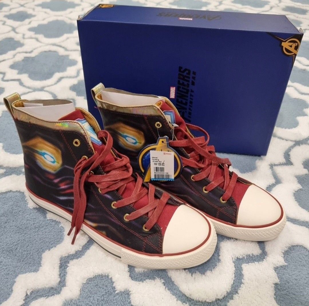 Marvel Avengers Infinity War Infinity Iron Man Shoes Men s