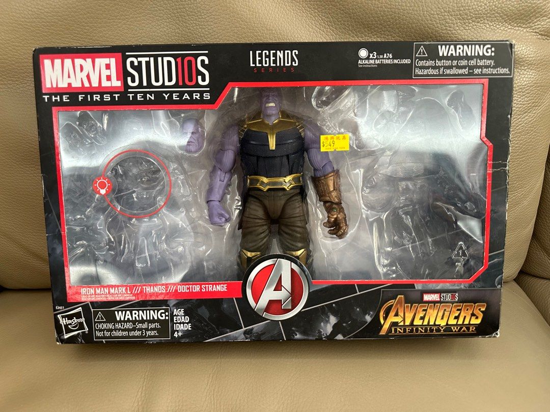 Marvel Legends The First Ten Years Avengers Thanos 6 action