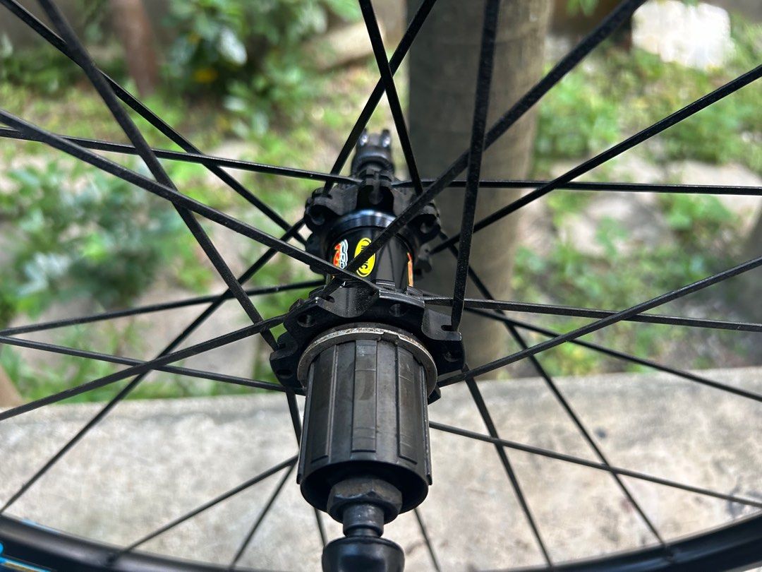 Mavic Crossride Wheelset Pair (Category: Bicycles) located in Iloilo. Submitted by solesbikesandcoolstuff (Listing ID 1281109018, Image 2). Description: BIKE PARTS: Mavic Crossride Wheelset 26 diameter; 24 flat spokes; not tubeless ready; No dents or cracks; just minor scratches due to use; Selling it as pair; Payment FIRST before shipping via Gcash or BDO online; Shipping c/o buyer via LBC; .