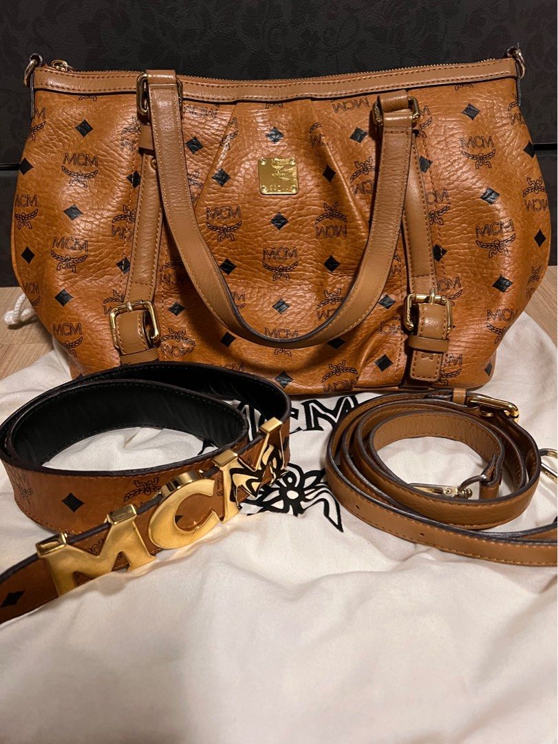 Mcm discount crossbody strap