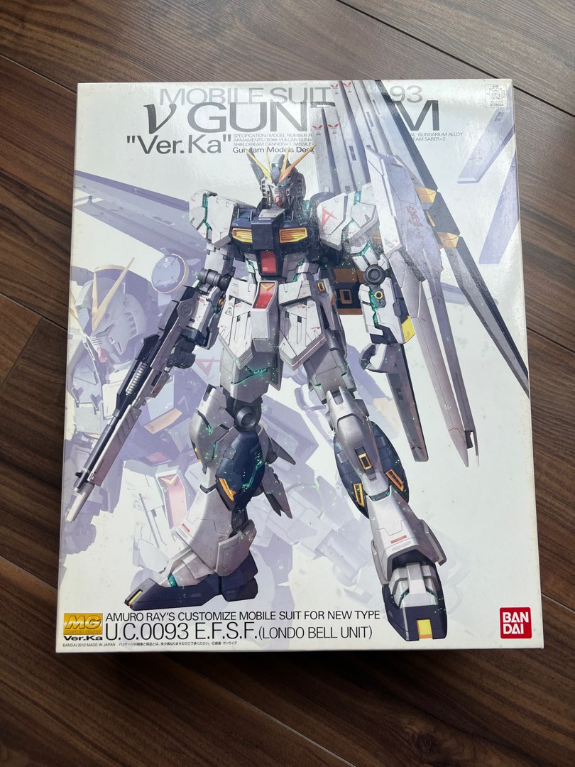 MG 1/100 Nu Gundam Ver.Ka, Hobbies & Toys, Toys & Games on Carousell