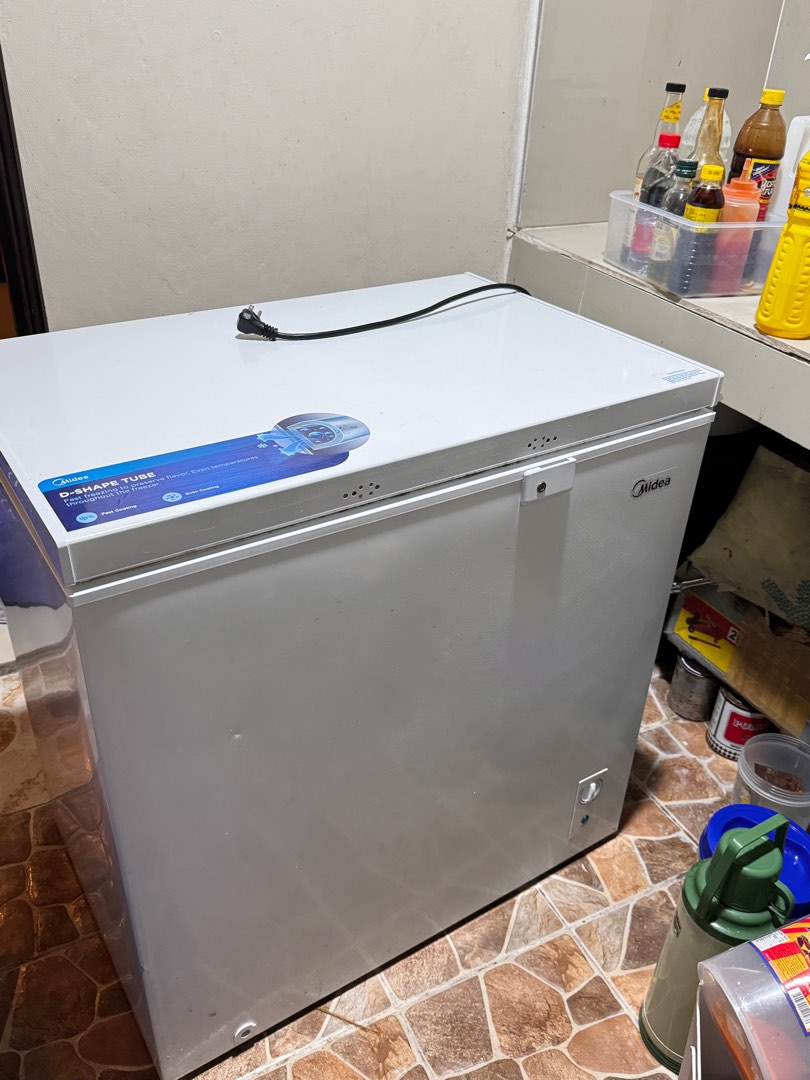 MIDEA REF/FREEZER CHEST TYPE, TV & Home Appliances, Kitchen Appliances ...