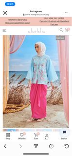 Petra -Salome baju kurung, Women's Fashion, Muslimah Fashion, Baju Kurung &  sets on Carousell