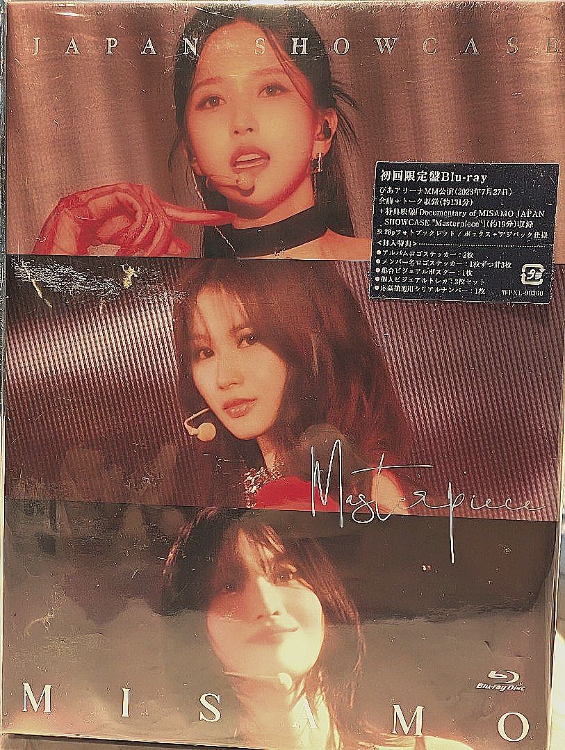 MISAMO 初回限定盤Blu-ray JAPAN SHOWCASE新品未開封 初回限定盤Blu-ray】MISAMO『MISAMO JAPAN DOME TOUR 2024