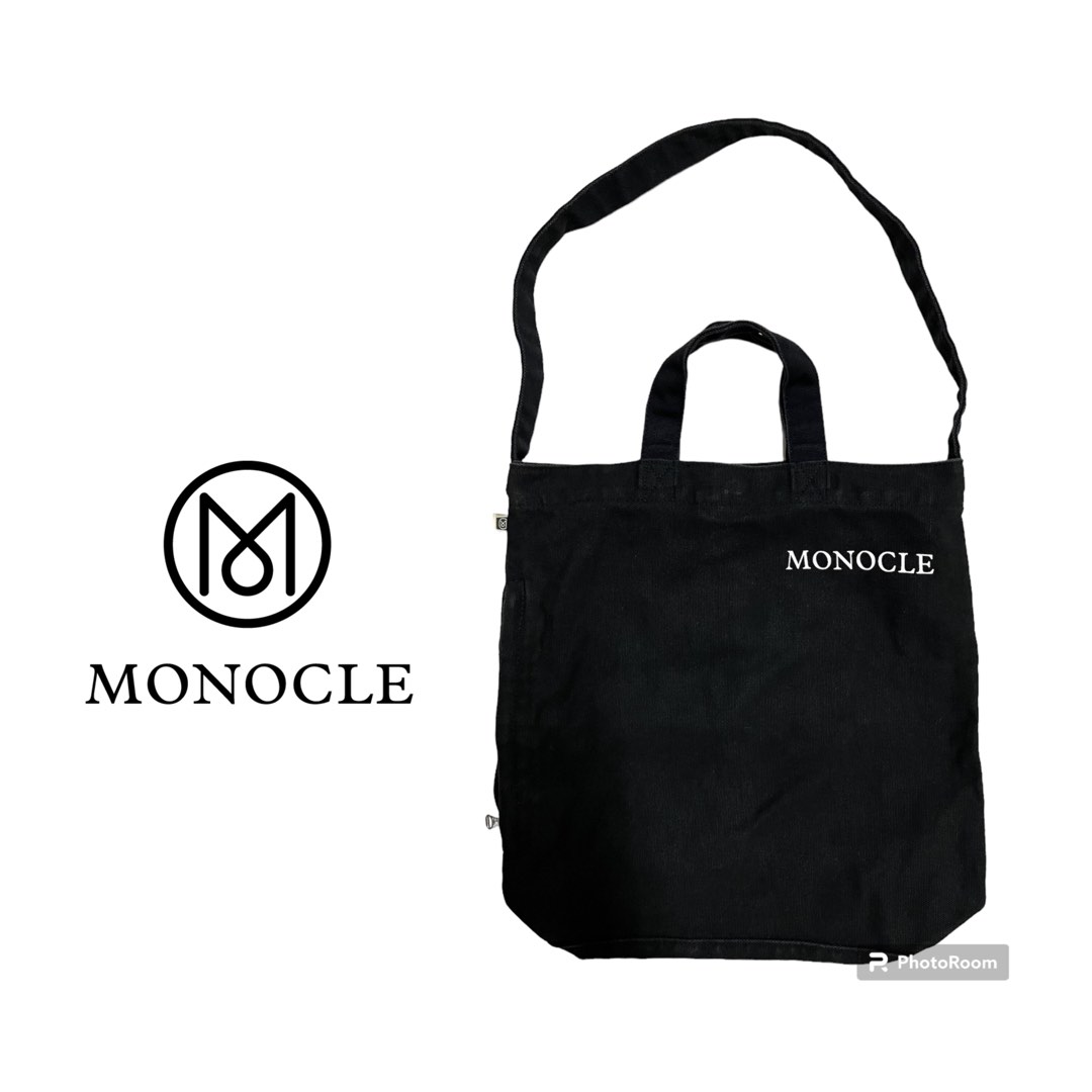 Exclusive monocle voyage shop tote bag