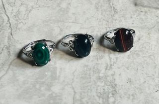 Red stone rings sterling silver store