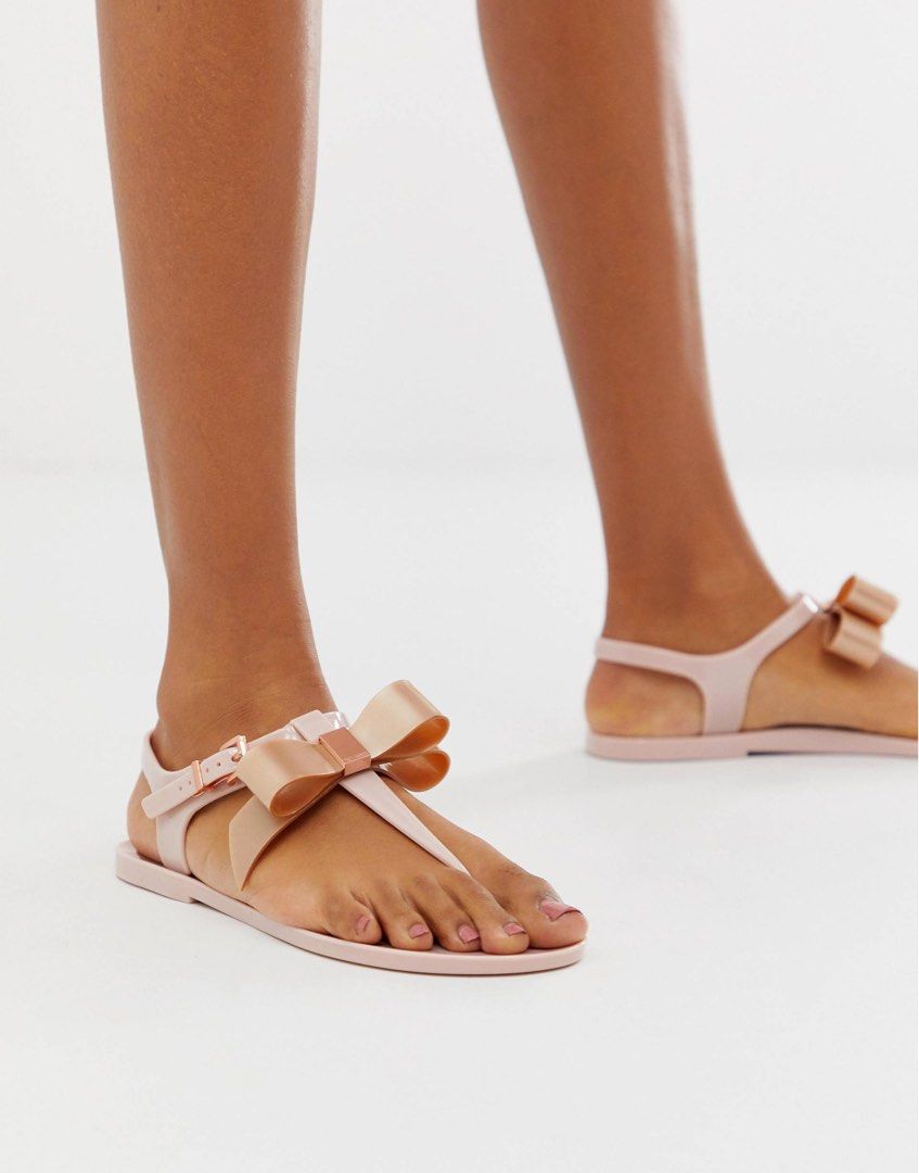 New Ted baker Jelly sandals Women s Fashion Footwear Flats Sandals on Carousell