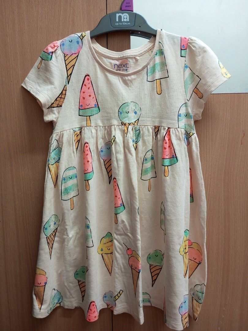Next Cream Ice Cream Dress Babies Kids Babies Kids Fashion