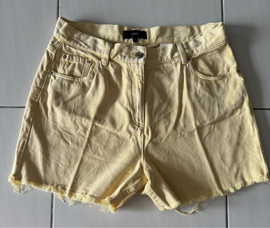 Next Denim Shorts Size UK 14 Women s Fashion Bottoms Shorts on