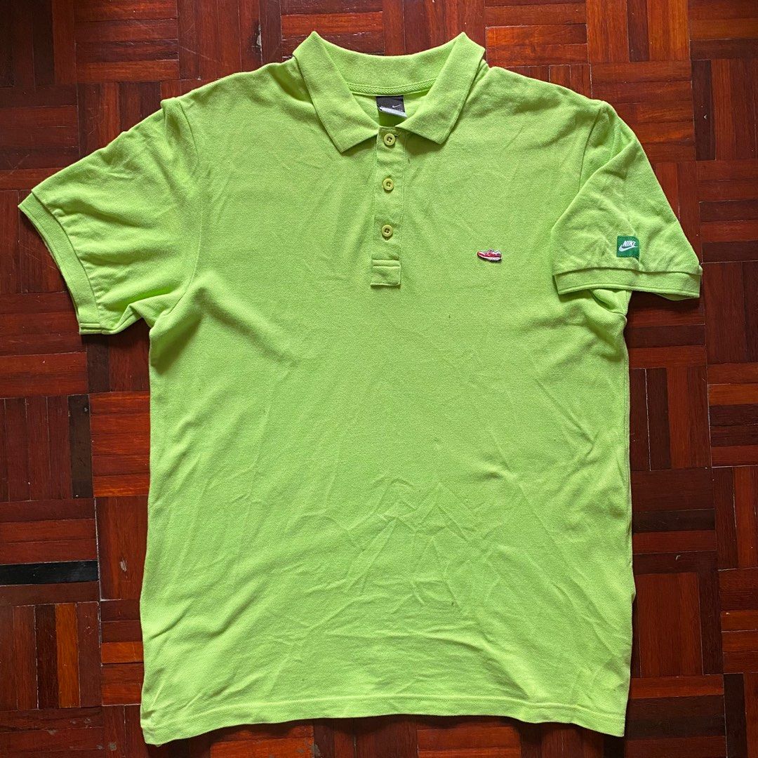 Lime green shop air max shirt