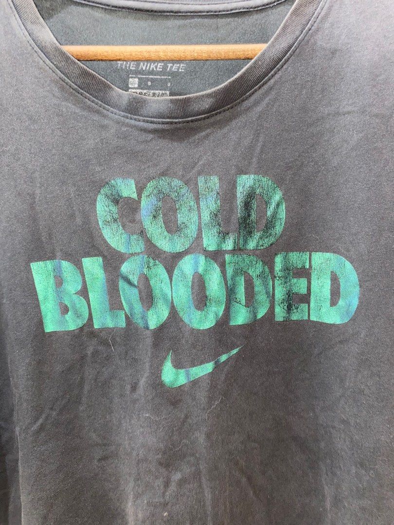 Nike cold blooded print black shirt
