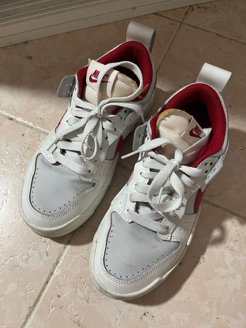 Nike Dunk Low Disrupt White Gym Red WMNS Women s Fashion
