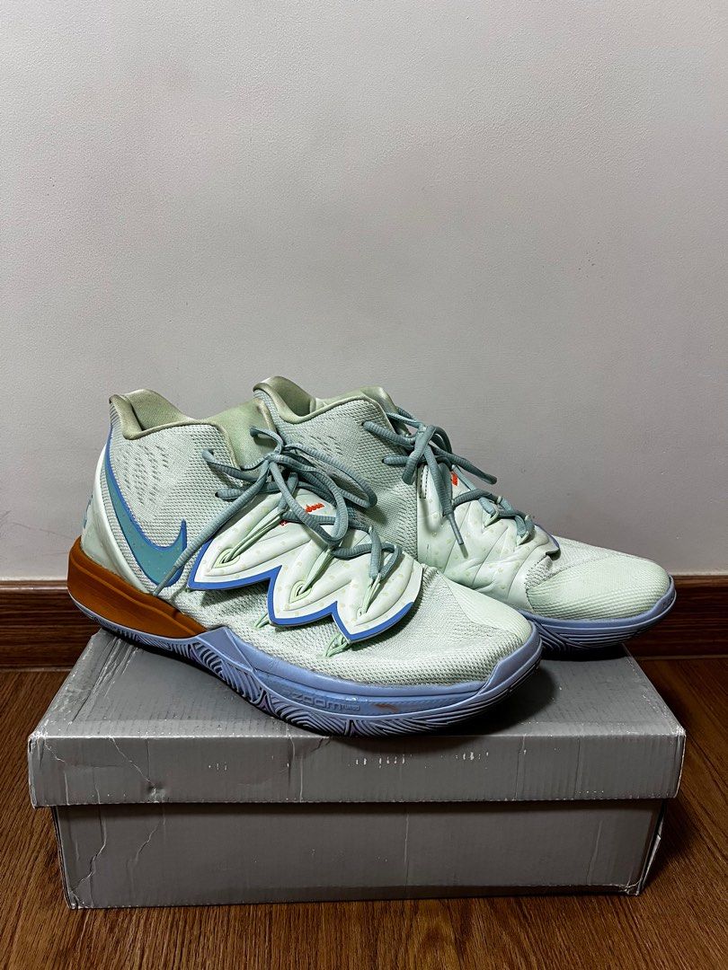 Nike Kyrie 5 Squidward Tentacles Basketball Shoe Men s Fashion