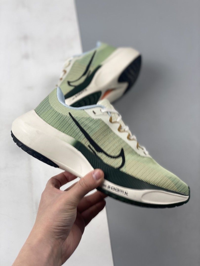 Nike Running Nike Zoom Fly Grey On Feet Nike Zoom Fly Sneakers In