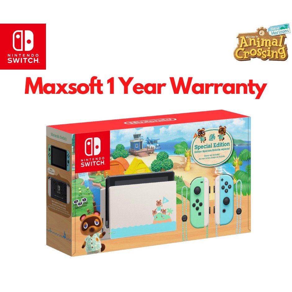 Nintendo Switch Console Enhanced Edition Animal Crossing Maxsoft