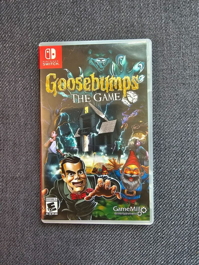 Goosebumps video game switch store