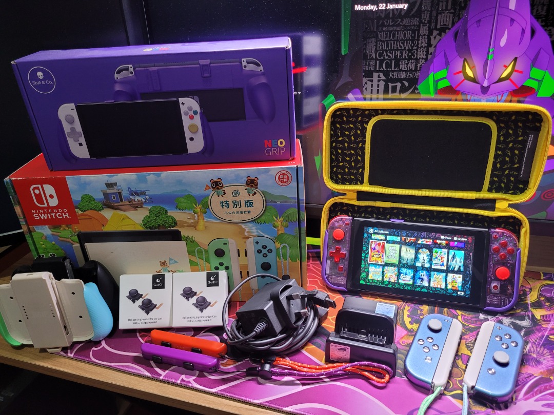 Nintendo Switch v2 JB - Not Banned, Video Gaming, Video Game Consoles ...