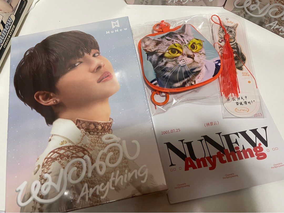 nunew anything boxset zeenunew, 興趣及遊戲, 收藏品及紀念品, 明星