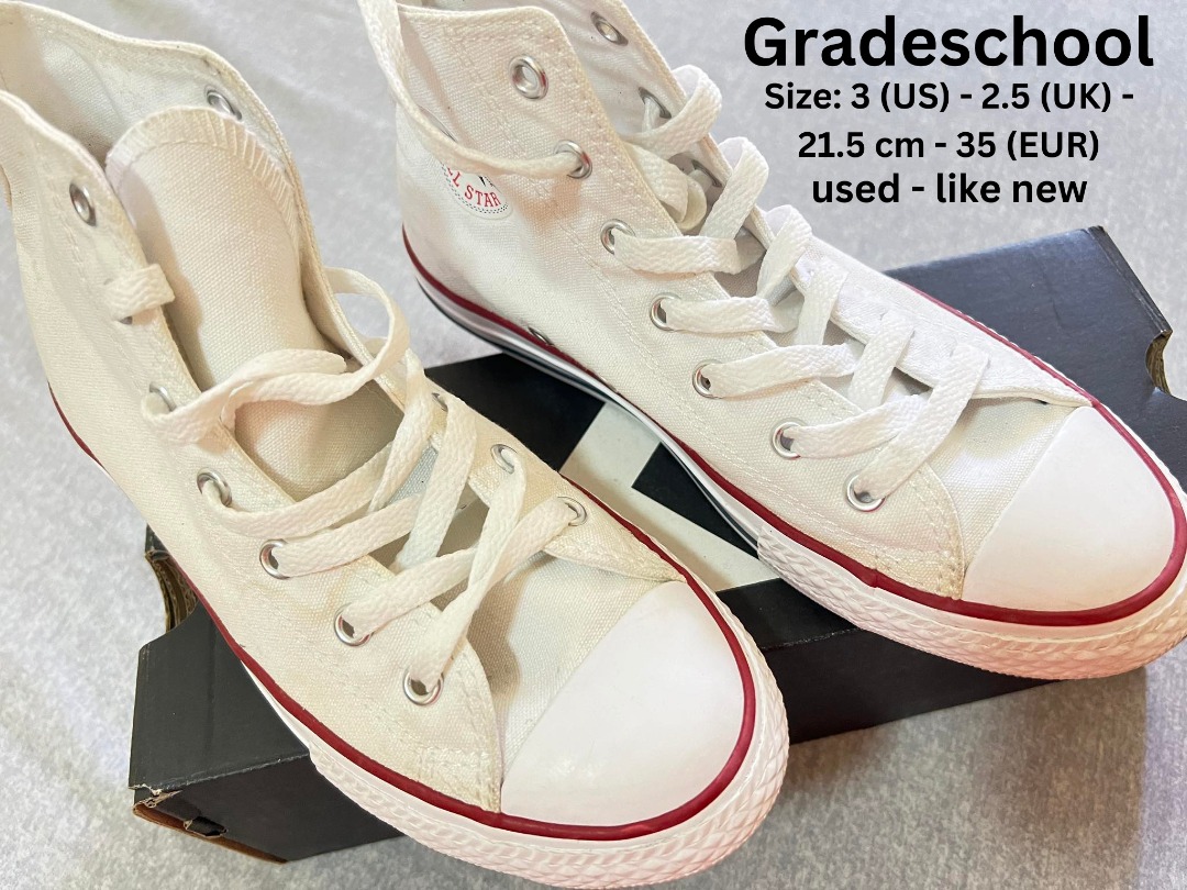 Size 3 deals converse sale