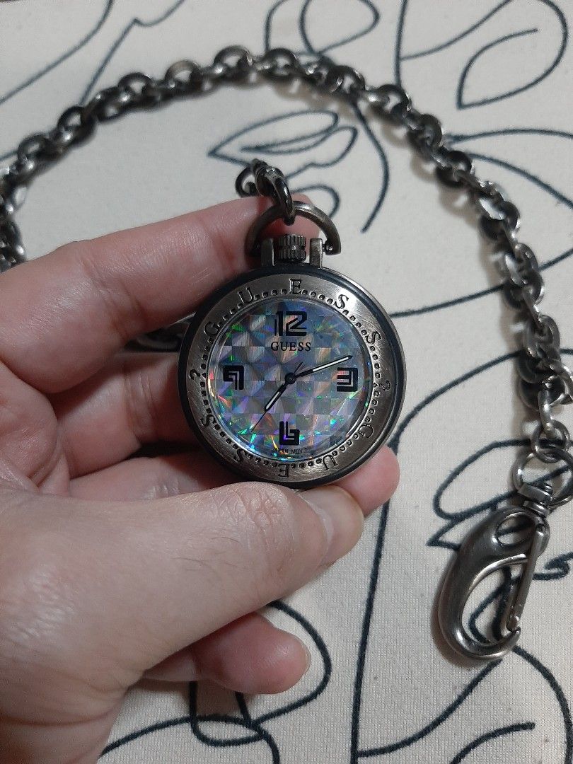Original Guess Classic Pocket Watch