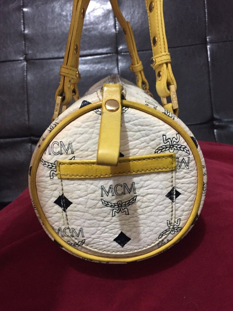 Mcm bowler bag on sale