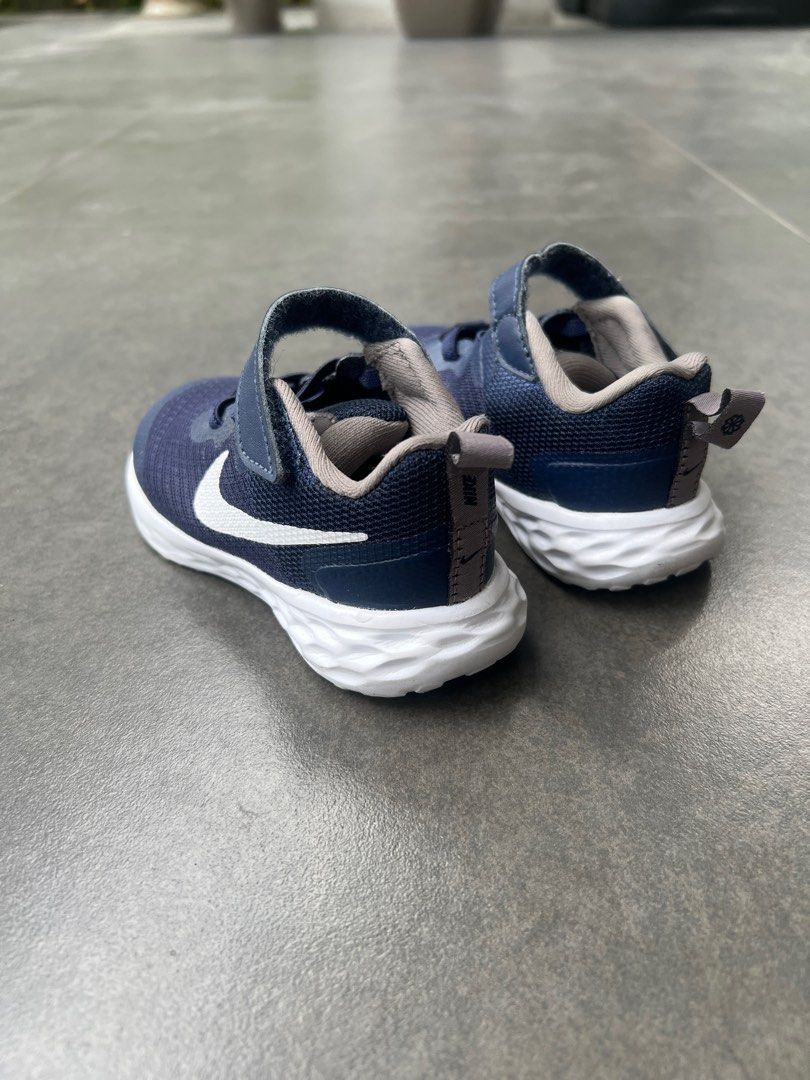 Original NIKE sneakers for kids (Category: Babies & Kids Fashion) located in San Juan City. Submitted by clever_chic (Listing ID 1281009742, Image 2). Description: Original Nike sneakers for boys. Size- US 7C Age- 2years old Hardly used Contact 09176203287.