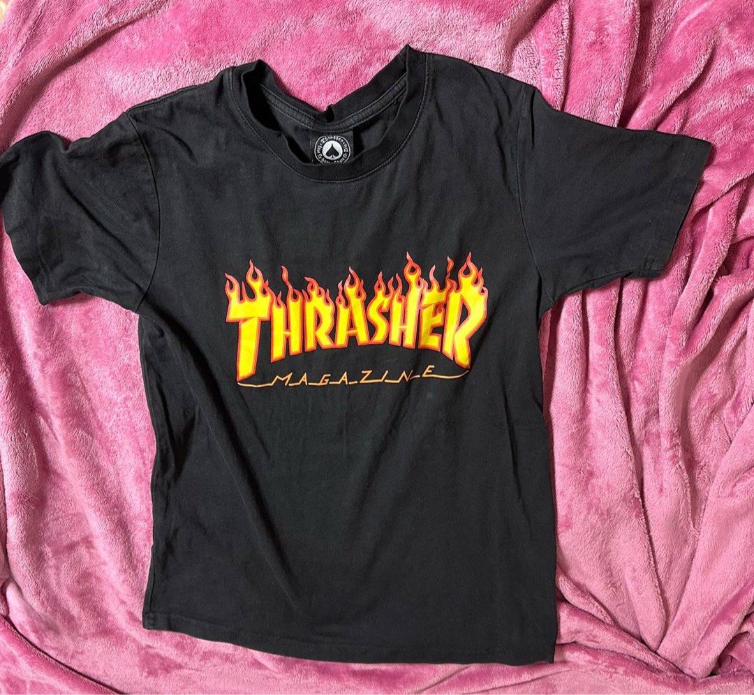 Oversized thrasher shirt online