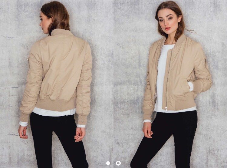 Puffy sale bomber jacket