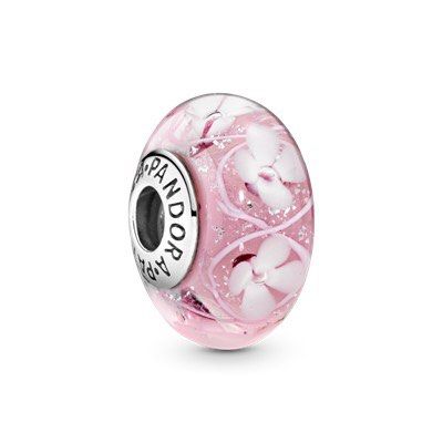 Glass hotsell pandora charms