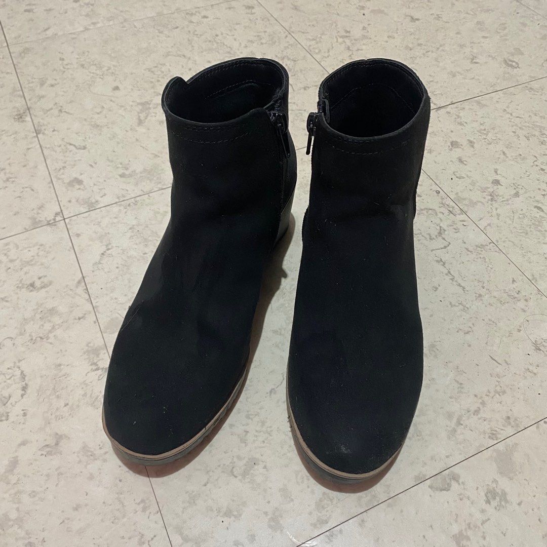 Payless wedge booties sales