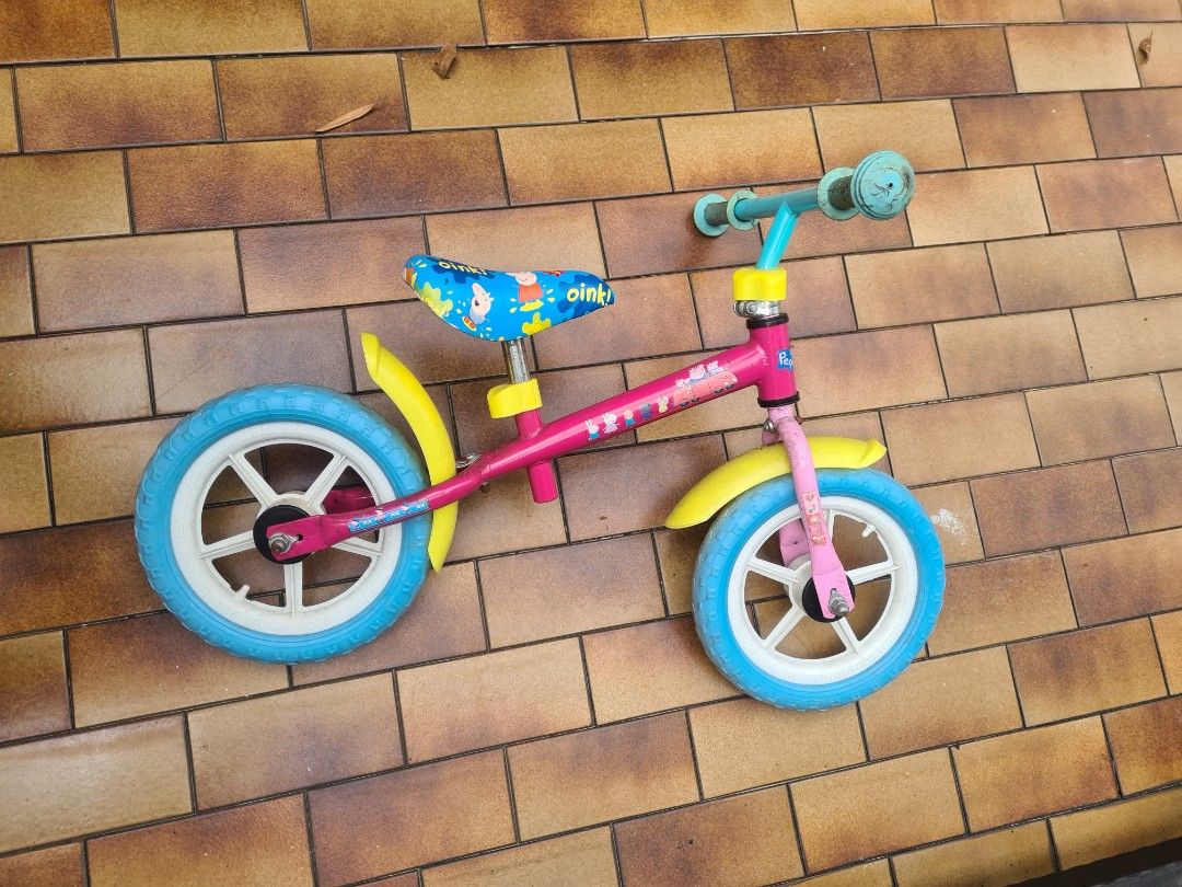 Peppa pig balance on sale bike