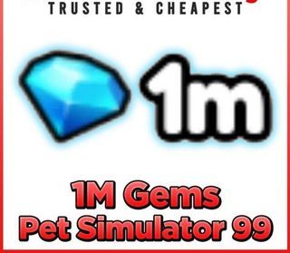 Pet Simulator 99 Gems 30/1M
