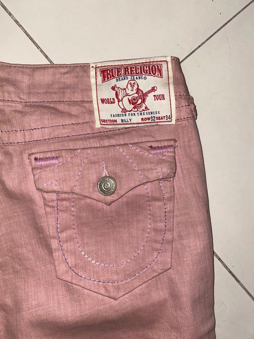 Pink True religion jeans