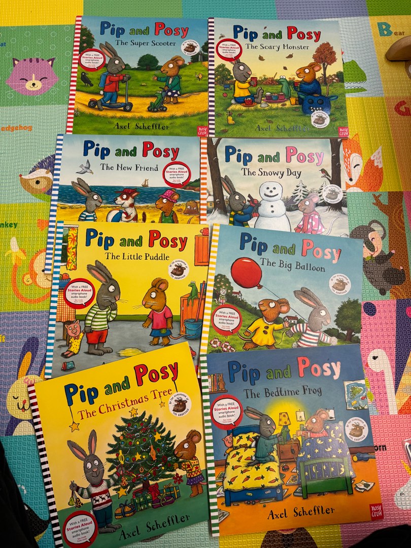 Pip and Posy 全套8本, 興趣及遊戲, 書本& 文具, 兒童書籍- Carousell