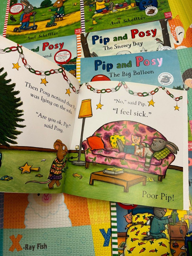 Pip and Posy 全套8本, 興趣及遊戲, 書本& 文具, 兒童書籍- Carousell
