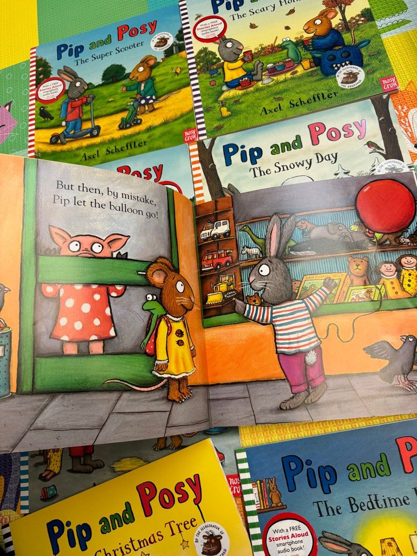 Pip and Posy 全套8本, 興趣及遊戲, 書本& 文具, 兒童書籍- Carousell