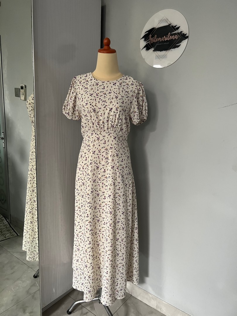 Plastic island korean dress all size