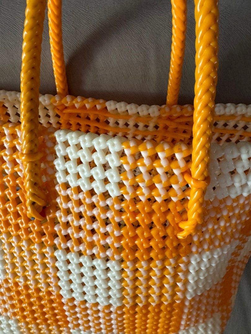 Plastic Woven Bag, Women's Fashion, Bags & Wallets, Shoulder Bags on — free download