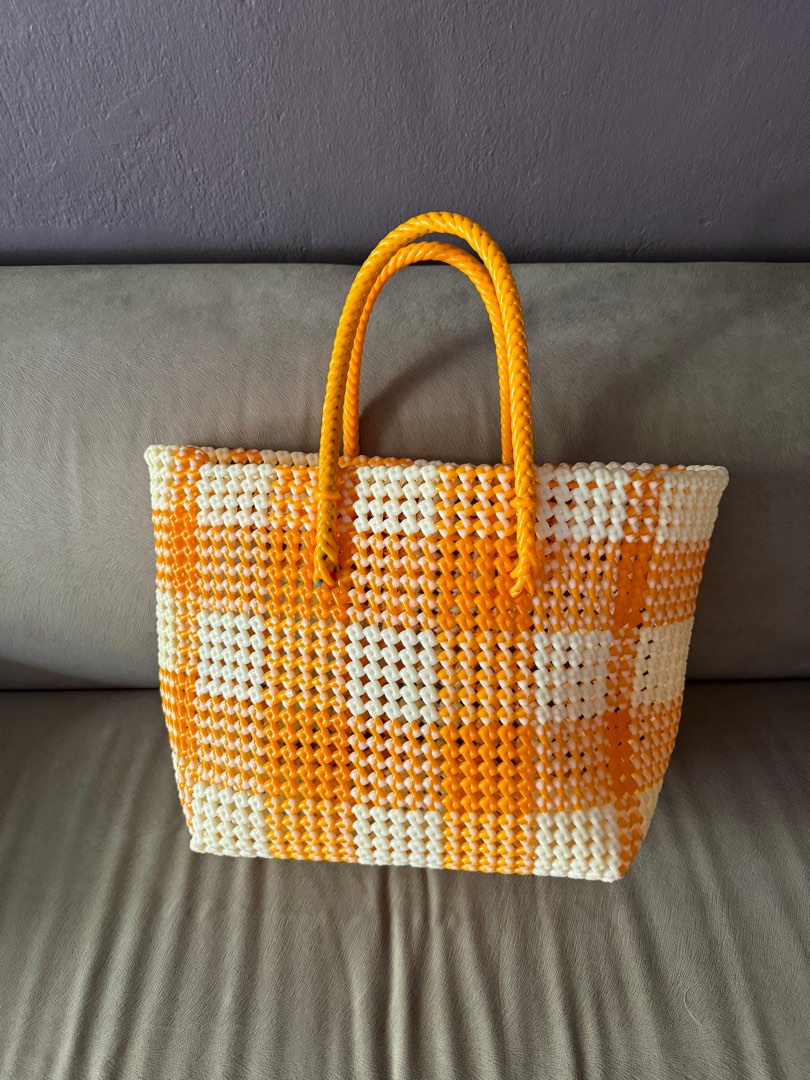 Plastic Woven Bag, Women's Fashion, Bags & Wallets, Shoulder Bags on — free download