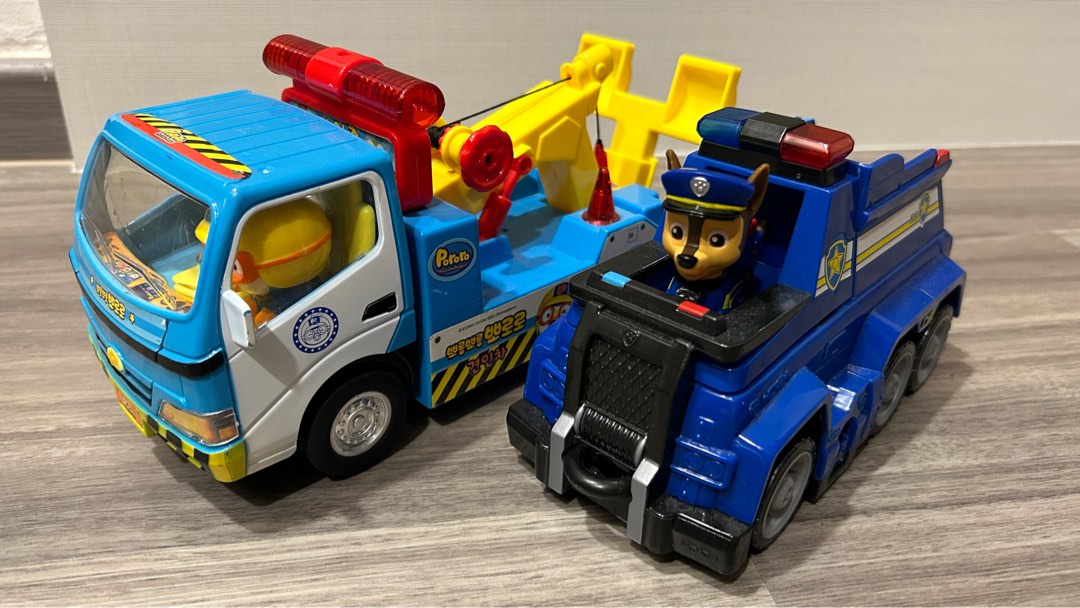 Pororo Tow Truck Paw Patrol Truck Hobbies Toys Toys Games
